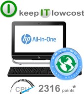 20 HP Pro 3520 All-In-One i3-3240 8GB 120SSD W10Pro